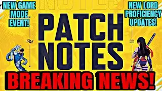 BREAKING NEWS! Marvel Rivals New Patch Notes! New Game Mode + Changes To Lord Proficiency Earnings!
