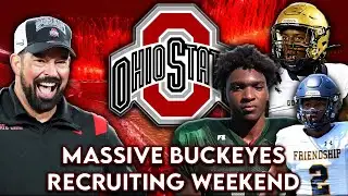 BREAKING NEWS: MASSIVE Ohio State Buckeyes Recruiting Weekend l 5 Stars On Campus