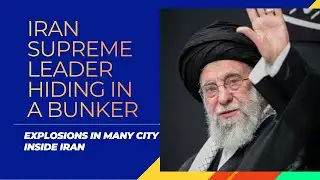 Breaking News. multiple explosions inside IRAN, Iran self proclaim leader goes into bunker