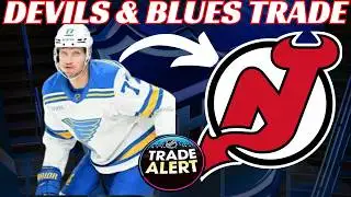 Breaking News: NHL Trade - Blues Trade Nick Bjugstad to Devils