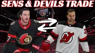 Breaking News: NHL Trade - Sens & Devils Swap Players