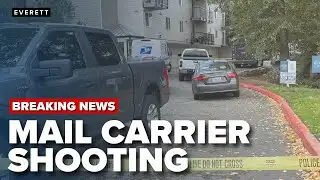 BREAKING NEWS: Postal worker shot in Everett, package delivery driver arrested