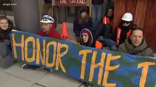 BREAKING NEWS: PSE natural gas plant protest