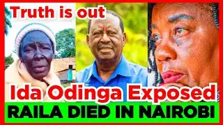 BREAKING NEWS! Raila Odinga Died in Nairobi, Ida Odinga Exposed Badly over Raila Odinga