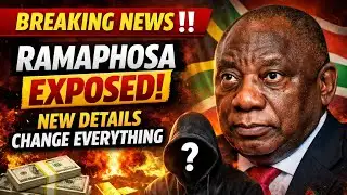 BREAKING NEWS‼️ RAMAPHOSA EXPOSED: NEW DETAILS CHANGE EVERYTHING 