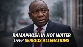 BREAKING NEWS‼️ RAMAPHOSA IN HOT WATER OVER SERIOUS ALLEGATIONS