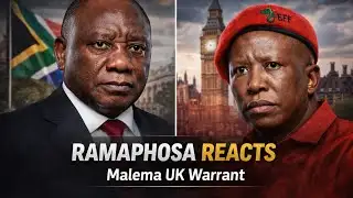 BREAKING  NEWS‼️ SA Reacts as Ramaphosa Talks Malema UK Warrant