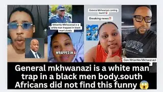 Breaking news south Africans react to general mkhwanazi coming back watch😱🇿🇦