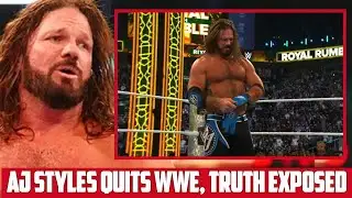 BREAKING NEWS 🚨 STYLES RETIRES FROM WWE AFTER ROYAL RUMBLE, THE REAL REASON REVEALED.