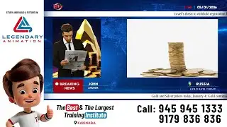 Breaking News Technology Template Project Adobe After Effects | Work By Student Pushpak.Sundaraneedi