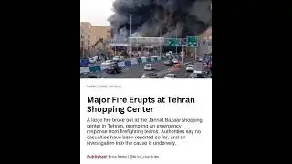 📰 BREAKING NEWS: Tehran Inferno: 