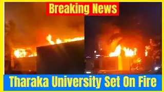 Breaking News!!Tharaka University Set On Fire By Unknown People 