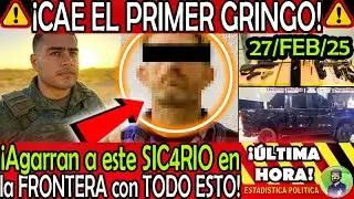 BREAKING NEWS! THE FIRST GRINGO SIC4RIO FALLS. THEY CAUGHT HIM WITH ALL THIS!