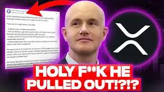 BREAKING NEWS!!! THEY *JUST* PULLED OUT?!?! (COINBASE & CEO ARE DONE?!?)