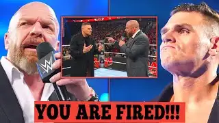 BREAKING NEWS! TRIPLE H REPORTEDLY FIRES GUNTHER AFTER JOHN CENA MATCH ON RAW!
