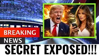 BREAKING NEWS: Trump EXPLODES After Melania Exposes His Secret Location