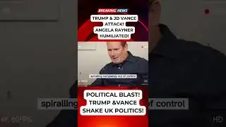 Breaking newsTRUMP & JD VANCE ATTACK!ANGELA RAYNER HUMILIATED!