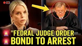 BREAKING NOW: Pam Bondi LOSES CONTROL as Judge SIGNALS PRISON Is INEVITABLE