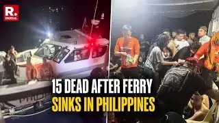 BREAKING: Philippine Ferry Carrying Over 350 People Sinks; 15 Dead, More Than 28 Missing