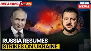 Breaking: Russia Resumes Strikes on Freezing Ukraine Amid Harsh Winter | WION