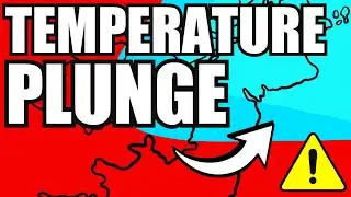 🌨️ BREAKING: Scandinavian HIGH Brings UK Temperature Plunge + Flood Risk