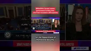 BREAKING: Senate passes government funding deal, short-term shutdown still expected