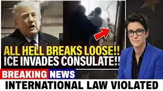 BREAKING: SHOCKING Chaos as Trump’s ICE STORMS Foreign Consulate, Triggering Global Outrage