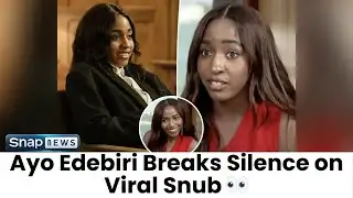 Breaking Silence: Ayo Edebiri Reacts to Viral Venice Snub