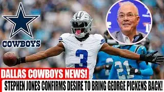 🚨 BREAKING: Stephen Jones Wants George Pickens Back in Dallas for Cowboys 2026!