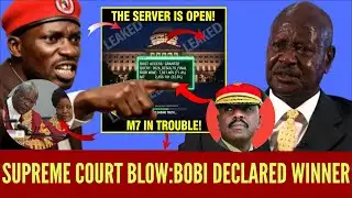 BREAKING! SUPREME COURT CRUSHES MUSEVENI