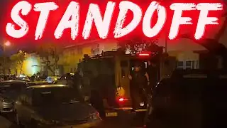 BREAKING: SWAT Standoff After Chase 3 Suspects Barricaded