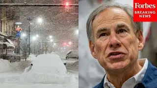 BREAKING: Texas Gov. Greg Abbott Holds Press Briefing On Winter Storm Set To Hit State