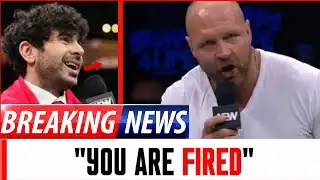 BREAKING: Tony Khan SHOCKINGLY Fires Jon Moxley from AEW - What He Did Will Leave You SPEECHLESS!