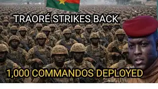 BREAKING: Traoré Deploys 1,000 COMMANDOS After Midnight COUP Attempt in Burkina Faso!