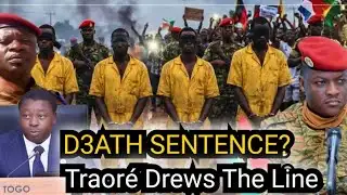 BREAKING: Traoré Restores Death Penalty — 23 Coup Plotters Face EXECUTION!