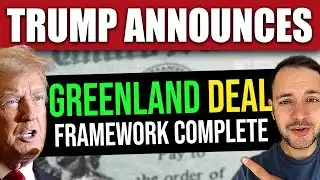 BREAKING: Trump Says Framework for Future Greenland Deal REACHED!