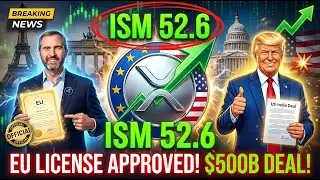 BREAKING: XRP HITS JACKPOT! (RIPPLE SECURED IT!) SHOCKING DATA! (ISM 52.6)