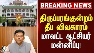 #breakingnews  திருப்பரங்குன்றம் தீப விவகாரம்  மாவட்ட ஆட்சியர் மன்னிப்பு! | Madurai High Court |