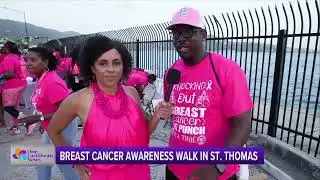 Breast Cancer Awareness Walk in St. Thomas