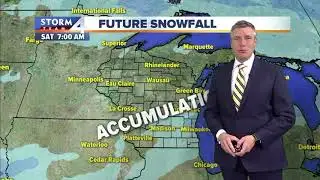 Breezy and mild Wednesday