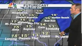 Breezy and milder this weekend