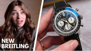 Breitling has a NEW Navitimer, here
