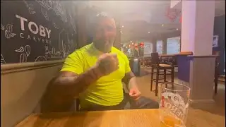 BRETT MAY UNSEEN FOOTAGE WITH DOUGIE JOYCE