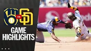 Brewers vs. Padres Game Highlights (9/24/25) | MLB Highlights