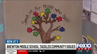 Brewton Middle School students tackle local issues during Learning Liberty Foundation’s American...