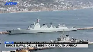 BRICS naval drills begin off South Africa