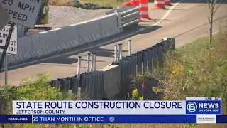 Bridge replacement in Jefferson County prompts months-long road closure