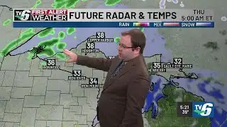 Brief pattern of warmth and showers ahead