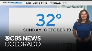 Brief warm-up Sunday before another windy cold front hits Colorado Monday