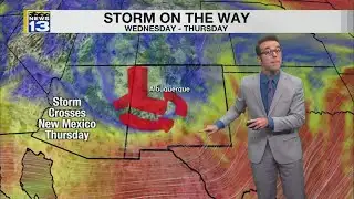 Briefly Drier & Milder Before Next System Hits New Mexico 11-18-2025